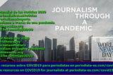 Día Mundial de las Noticias 2020: Periodismo a través de una pandemia .