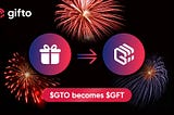 GTO to GFT Token Swap Details