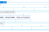 Hide column conditionally in Pega table