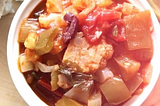 Side Dish — Roasted Veggie Antipasto