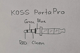 KOSS Porta Pro jack replacement