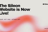 Sileon Official Website is Now Live!