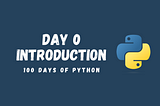 100 Days of Python