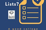 Want to build a good college list? Make it an honest one