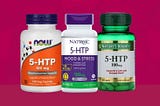 A picture of 5-HTP supplements