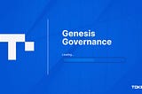 Genesis Governance