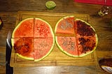 Watermeloen van de Bbq :)