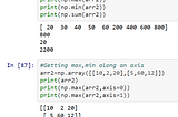 Numpy Crash Course (Part 2)