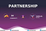 [Partnership Announcement] Sirius Sync x IM Community