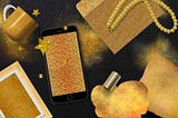 10 Unique Gold Glitter Backgrounds To Try Your Hands-On