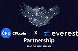 CPUcoin Partners with Everest to Enable Fiat Purchases and Token Swaps on Ethereum and EverChain