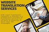 Website Translation Services in Dubai