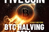 Five Coins to Buy Before Bitcoin Halving 2024: Diversify Your Portfolio