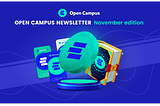 Open Campus Newsletter (November 2023)