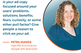 Is your ad copy focused around your users’ problems?