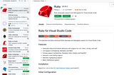 Ruby on Rails debugging on Visual Studio Code