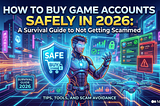 How to Buy Game Accounts Safely in 2026: A Survival Guide to Not Getting Scammed
