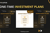 Which one-time investment plan is secure & successful?