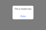 Full screen modal view in SwiftUI (iOS 13)