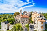 Old town Hum in Croatia the smallest town in the world