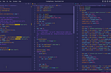 My Favourite Purple Themes/Syntax styles for VSCode