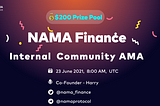 Recap: NAMA Finance Internal AMA for the Community