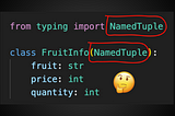 Why Using Tuples Could Be Frowned Upon In Python Production Code