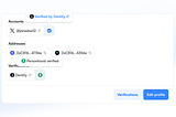 Adding Dentity Proof of Personhood to your ENS profile