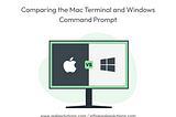 Comparing the Mac Terminal and Windows Command Prompt