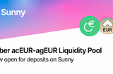 Saber acEUR-agEUR Liquidity Pool