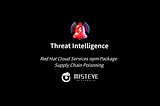 Threat Intelligence | Red Hat Cloud Services npm Package Supply Chain Poisoning