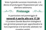 Finissage della mostra “Le Salon de Jeudi” alla Galleria Manoni 2.0