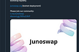 JunoSwapDex & RAW DAO