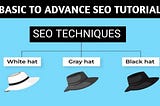 SEO Techniques | What is White Hat SEO | What is Black Hat SEO | What is Grey Hat SEO | SEO…