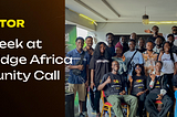 Creator’s Presence at the Nextbridge Africa Community Call in Enugu