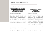 RRS Newsletter: Publication of a Landmark Case Law on the Liability of Directors in Corporations.