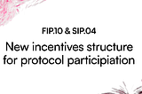 프로토콜 참여를 위한 새로운 인센티브 구조
