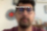 Screenshot of a Whatsapp video call