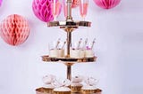 3-tier Gold Cake Stand