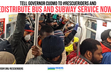 Redistributing MTA Service to Prevent Harm to Black and Brown New Yorkers