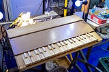 Laser Piano — Homemade Laser Musical Instrument