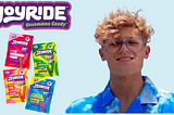 Ryan Trahan partners with Joyride Sweets Candy for Sour Strips