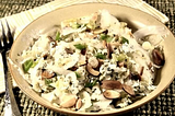 Sauces and Condiments — Napa Cabbage Salad with Blue Cheese