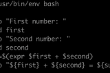 Intro to Bash Scripts