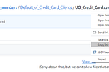 Default Credit Card Client Classification