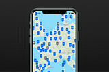 Charge map with pre-rendered & filtered stations and clusters