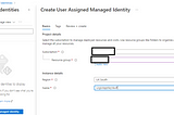 HowTo- User Assigned Managed Identity for LogicApps