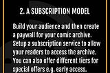 Pro Tip 2: How to Earn Money From Webcomics