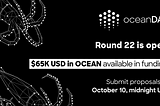 OceanDAOラウンド22の受付を開始