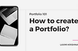 How to create a Portfolio?